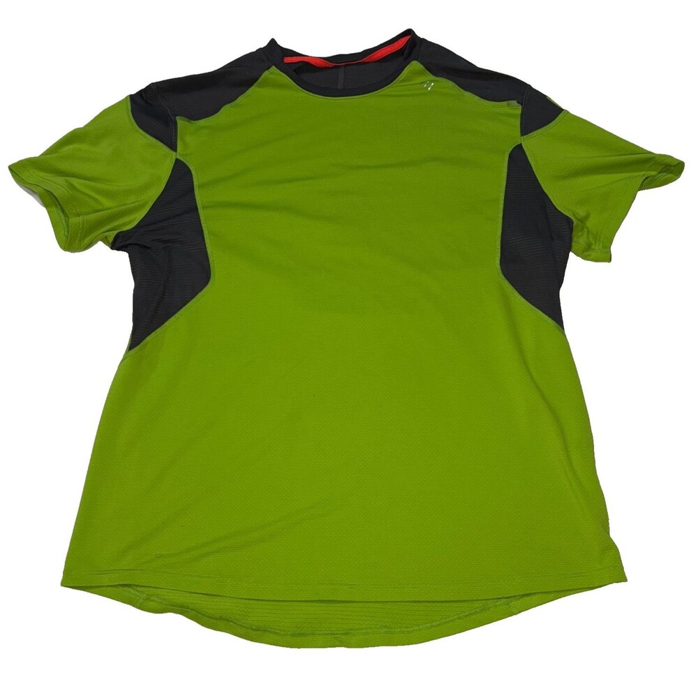 Lululemon Men's Large Performance T-Shirt Running High Visibility Back Pocket